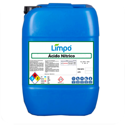 Ácido nítrico industrial de Limpo Químicos