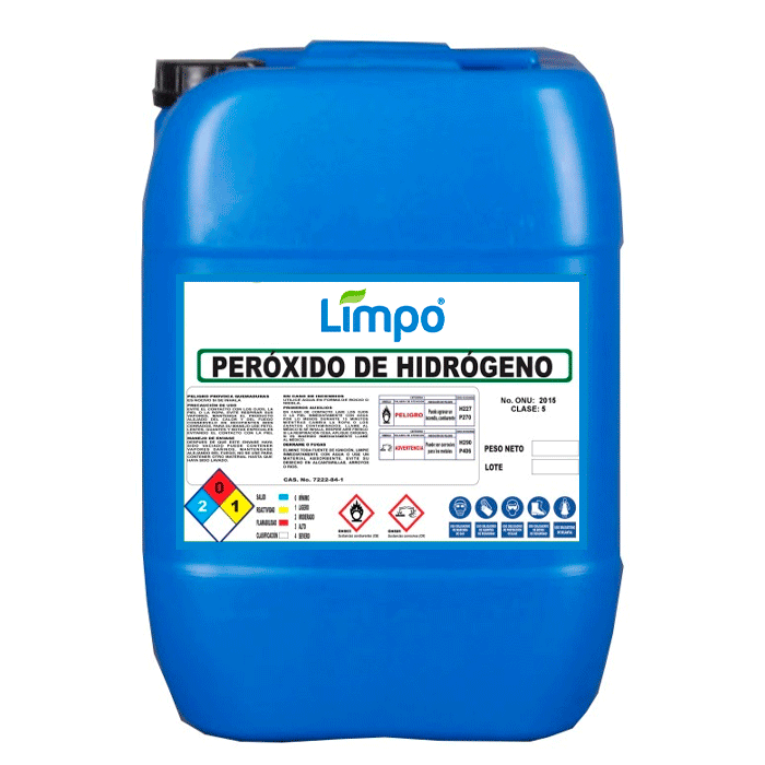 Peróxido de Hidrógeno al 50% de Limpo Químicos