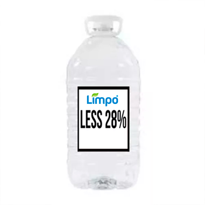 Frasco de texapón al 28% de Limpo Químicos